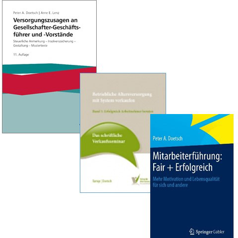 3 Bücher von Dr. Doetsch